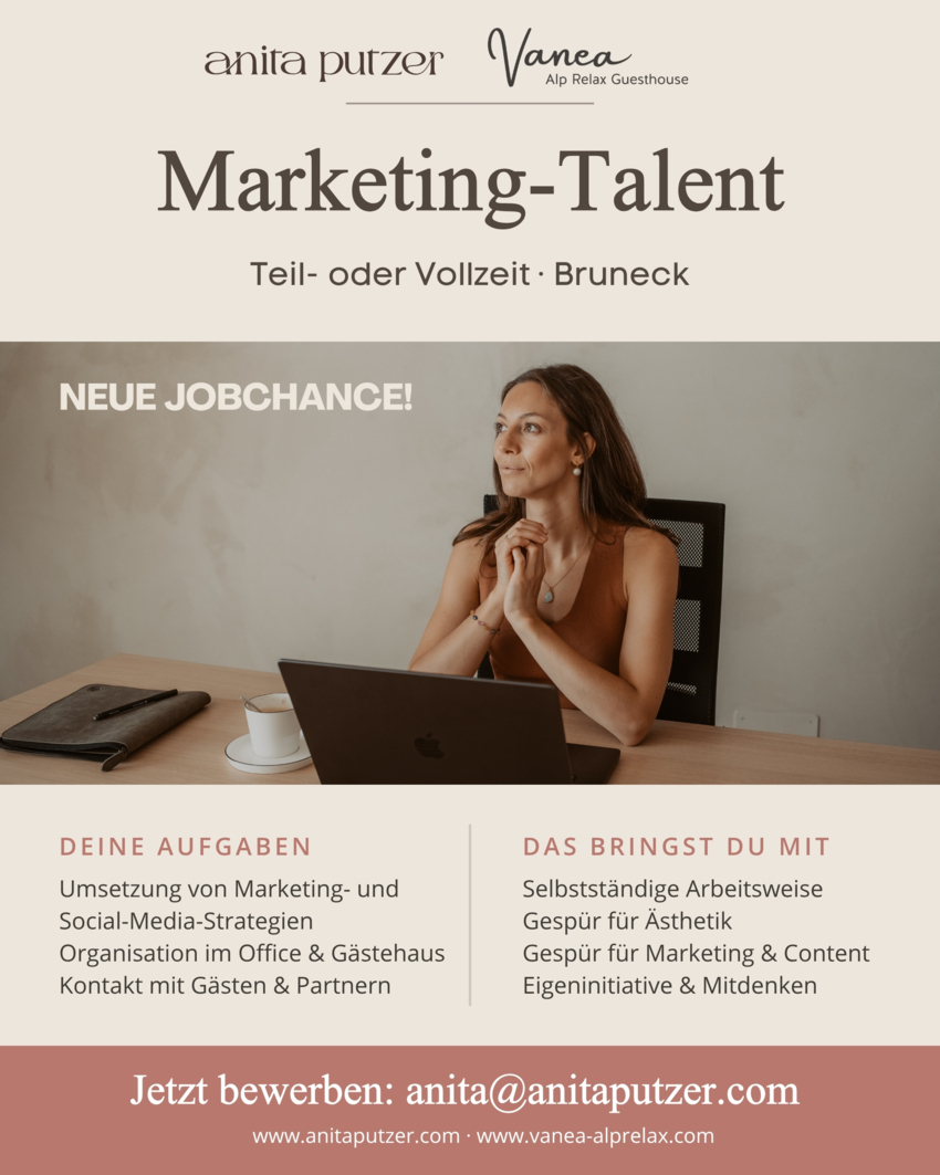 Marketing-Talent in Teil- oder Vollzeit (m/w/d)
